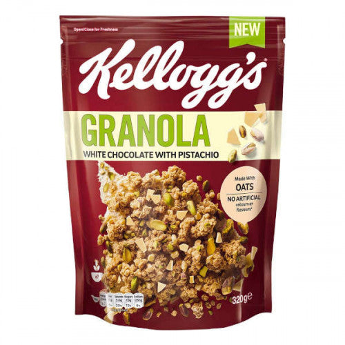 Kelloggs Granola White Choc With Pista 320gm