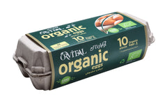 Orvital Organic Medium Brown Free Range Eggs 15 PCS