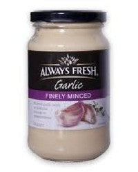 Always Fresh Finely Minced Garlic 400gm