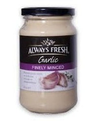 Always Fresh Finely Minced Garlic 400gm