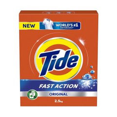 Tide Fast Action Automatic Original Laundry Detergent Powder Front & Top Load 2.5 kg