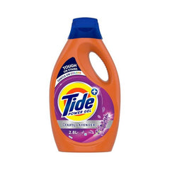 Tide Power Gel Laundry Detergent Downy Lavender Scent Front & Top Load 1.8l