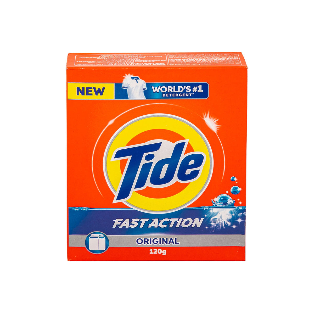 Tide Fast Action Semi-Automatic Original Laundry Detergent Powder 120gm