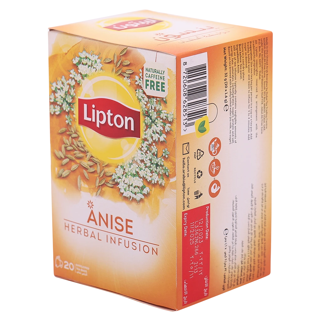 Lipton Herbal Infusion Anise Tea 20 per pack