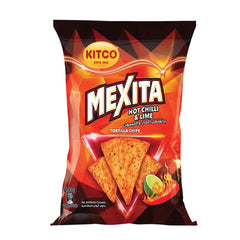 Kitco Mexita Hot Chili & Lime Tortilla Chips 180g
