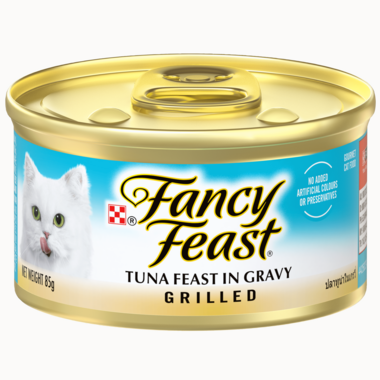 Purina Fancy Feast Wet Cat Food With Grilled Tuna In Gravy 85gm