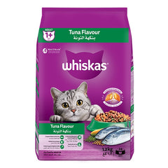 Whiskas Dry Food With Tuna For Adult Cats (1+ Year) 1.2kg