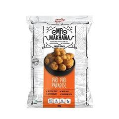 Mr.Makhana Roasted Piri Piri Paradise Popped Lotus 75g X2