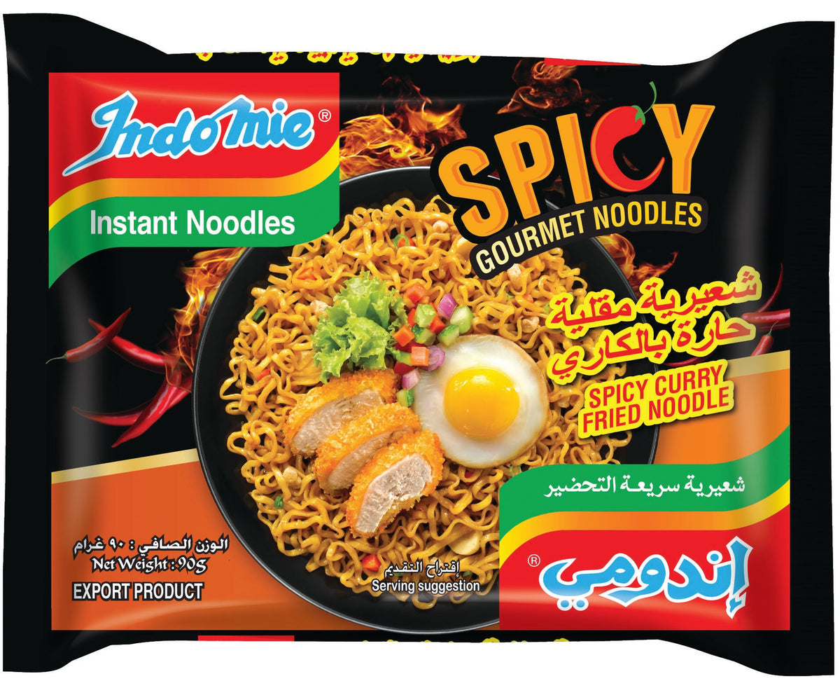 INDOMIE SPICY CURRY FRIED 10X90G
