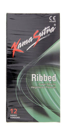 Kamasutra Ribbed Condoms 12S