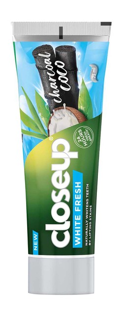 Closeup White Fresh Whitening Toothpaste With Charcoal & Coconut 75 Ml