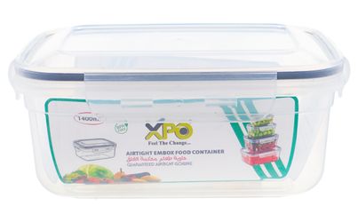 Food Container Recta 1400 Ml