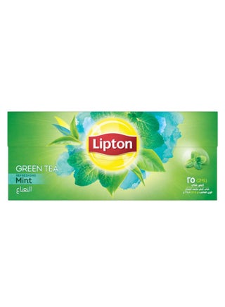 Lipton Mint Green Enveloped Tea Bags 25Per Pack