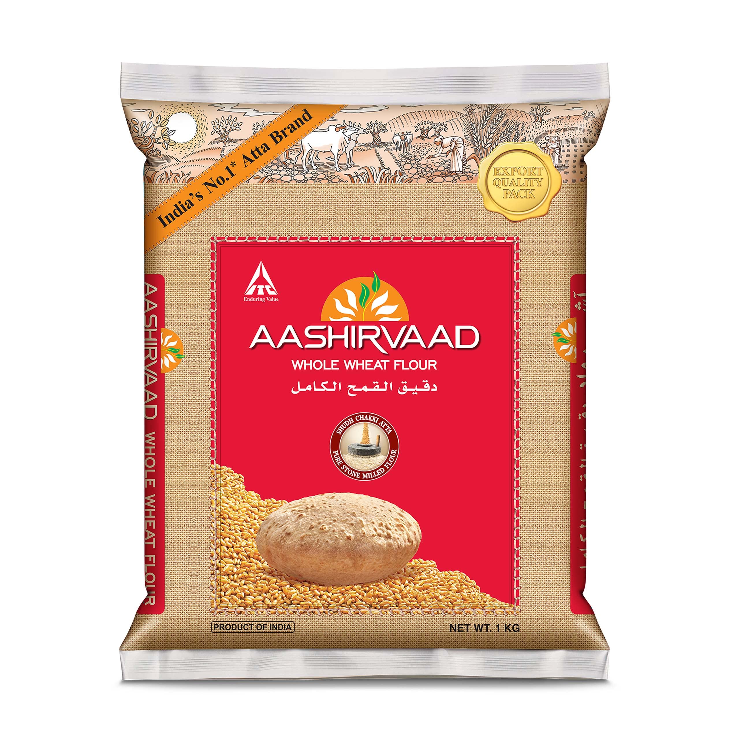 Aashirvaad whole wheat flour