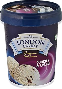 LONDON DAIRY COOKIES & CREAM 1LTR