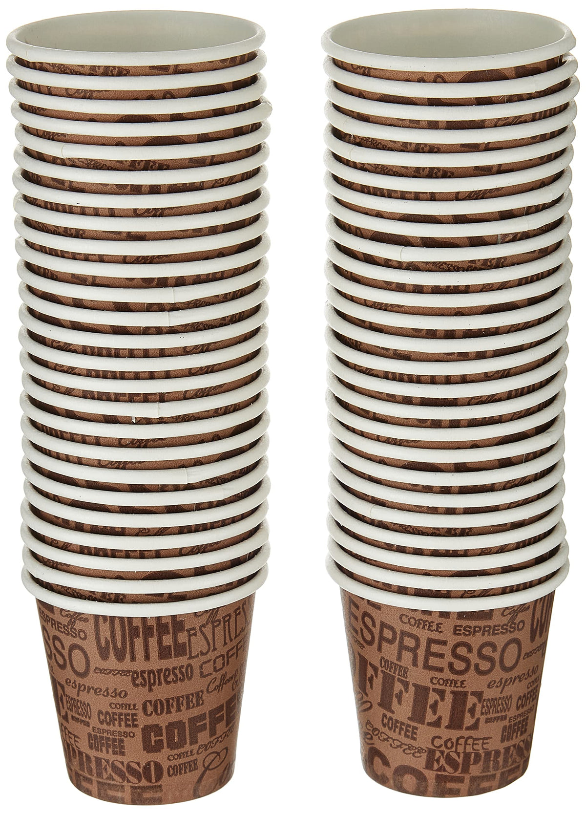 Falcon Brown 2.5oz Disposable Paper Cups, 50 Per Pack