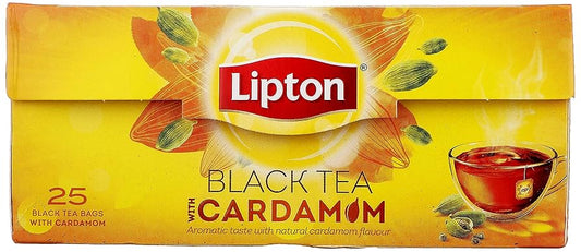 Lipton Black Tea Bags With Cardamom 25Per Pack