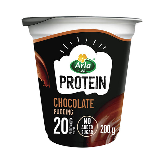 Arla 20g Protein Chocolate Pudding - No Added Sugar 200gm
