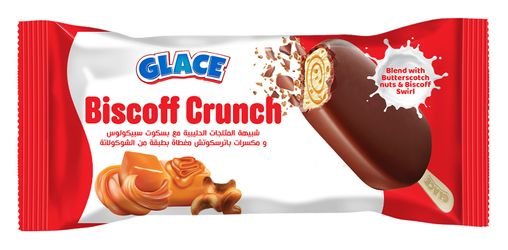 Glace Biscoff Crunch Ice Cream Stick