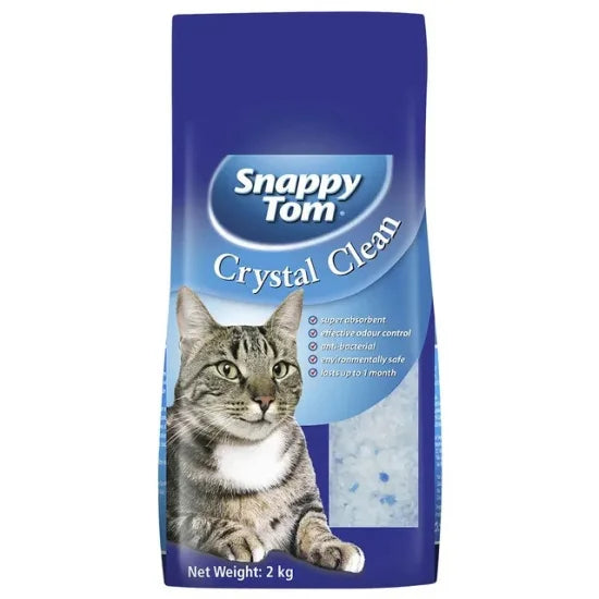 SNAPPY TOM CRYSTAL CAT LITTER 2KG