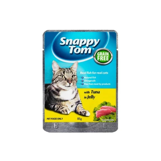 SNAPPY TOM REAL FISH GRAIN FREE