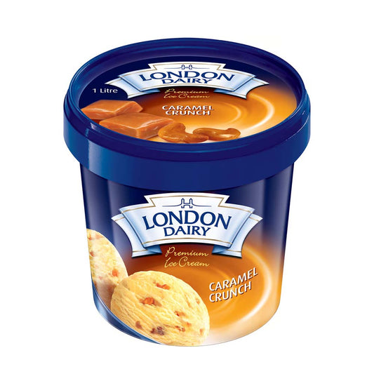 London Dairy Caramel Crunch 1ltr