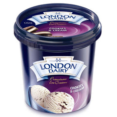 London Dairy Cookies & Cream Ice Cream 125ml