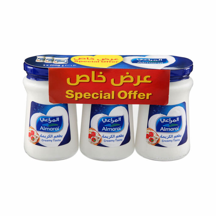 ALMARAI CREAMY TASTE 200GM X3