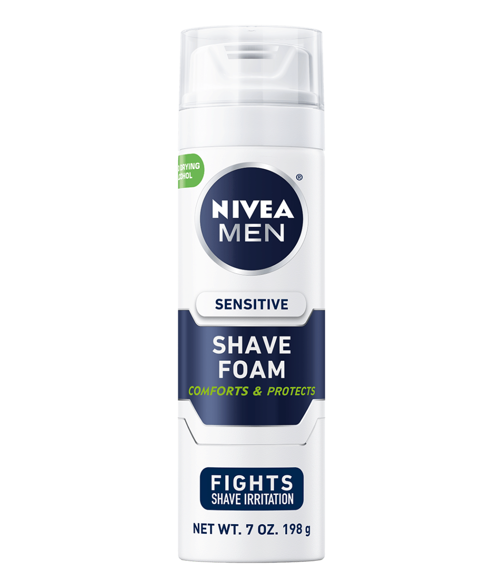 NIVEA SSENSITIVE SHAVING FOAM 200ML