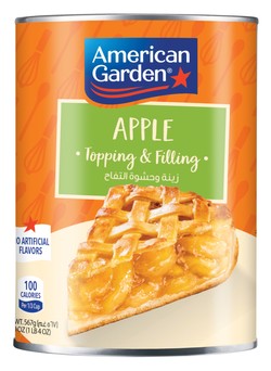 American Garden Apple Topping & Filling - Artificial Flavors Free