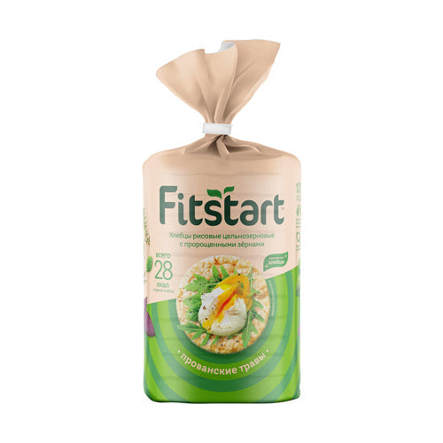 Fitstart Wholegrain Rice Cakes with Provence Herbs