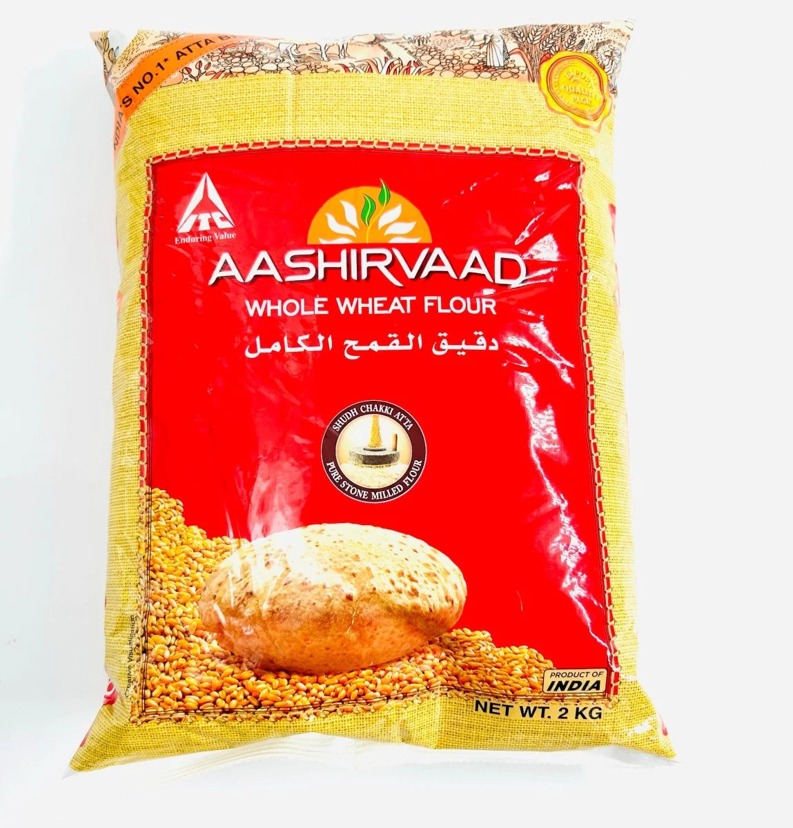 Aashirvaad Whole Wheat Flour 2KG