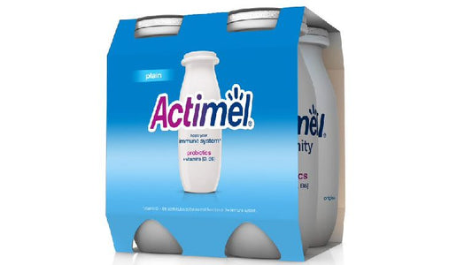 Actimel Plain Low Fat 1x4 93ml