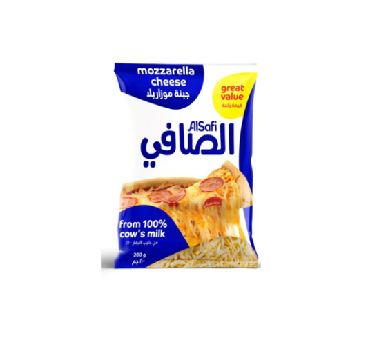 ALSAFI MOZZARELLA CHEESE 200GM