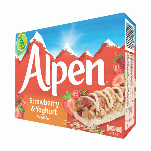 ALPEN STRAWBERRY&YOGHURT 145GM