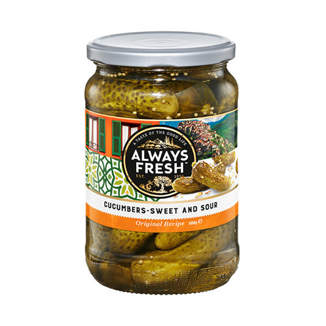 ALWAYS FRESH CUCUMBER SWEET & SOUR 680G