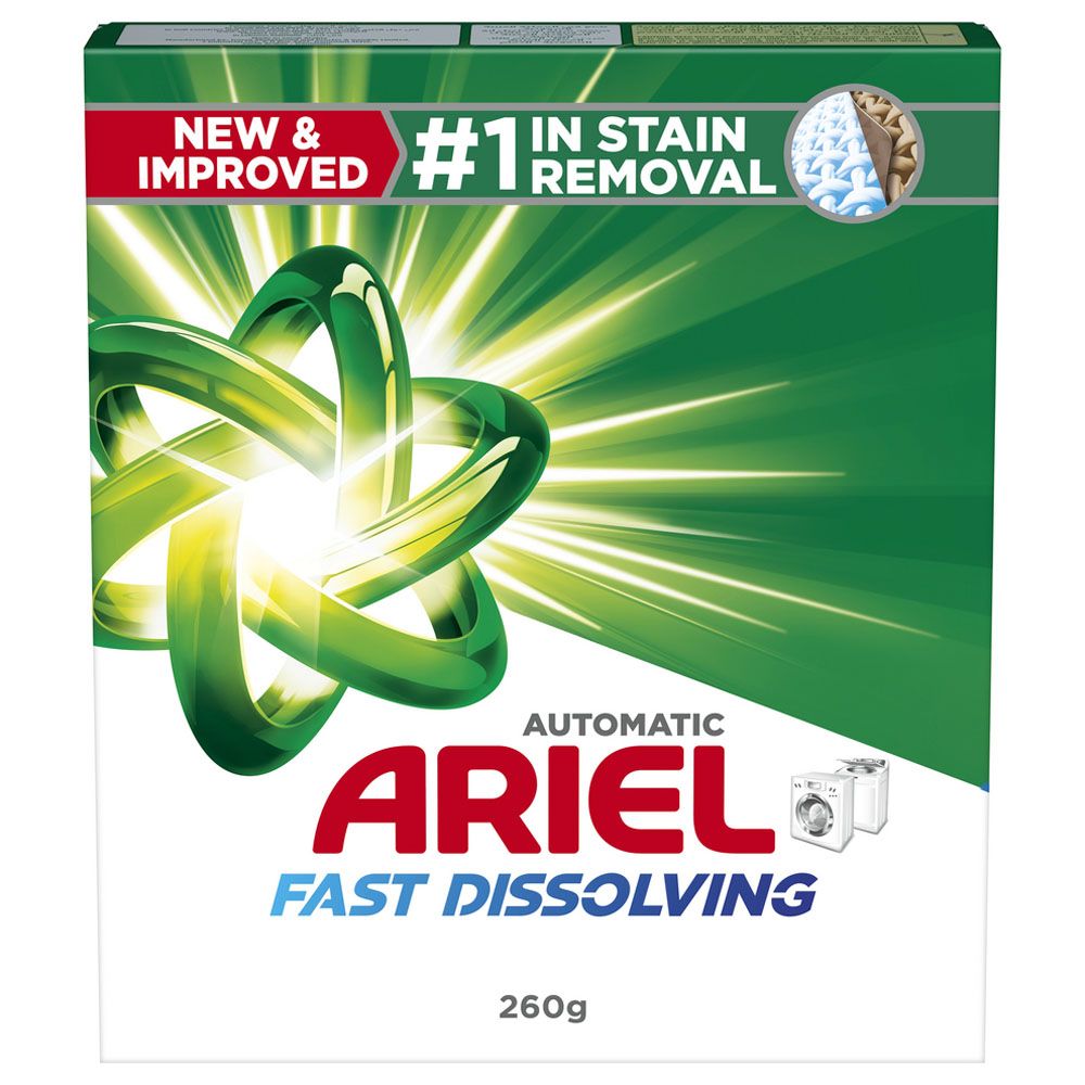 ARIAL AUTOMATIC DETERGENT POWDER 260G