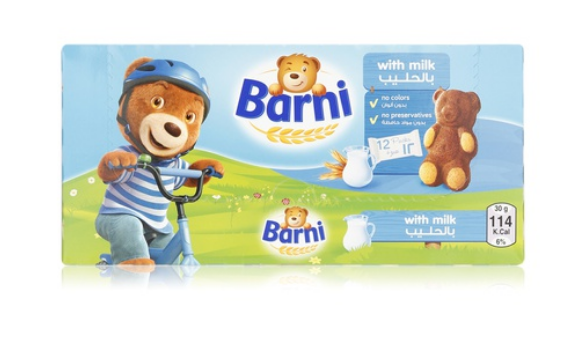 BARNI WITH MILK 30G
