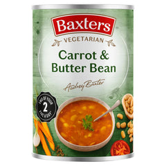 Baxters Carrot & Butter Bean Soup 400 g