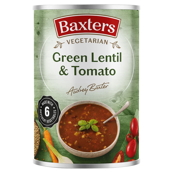 Baxters Green Lentil & Tomato Soup 400gm