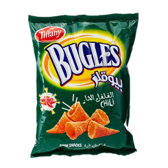 TIFFANY BUGLES CHILI 75GM
