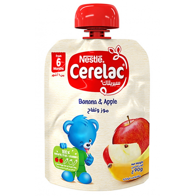 Nestle Cerelac Banana&apple 90gm