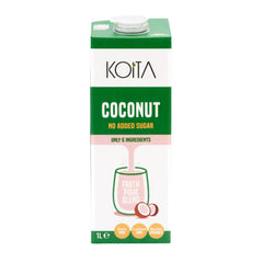 KOITA COCONUT NO ADD SUGAR MILK 1ltr