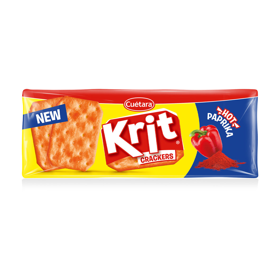 New Cuetara Krit Crackers Hot Paprika 100g