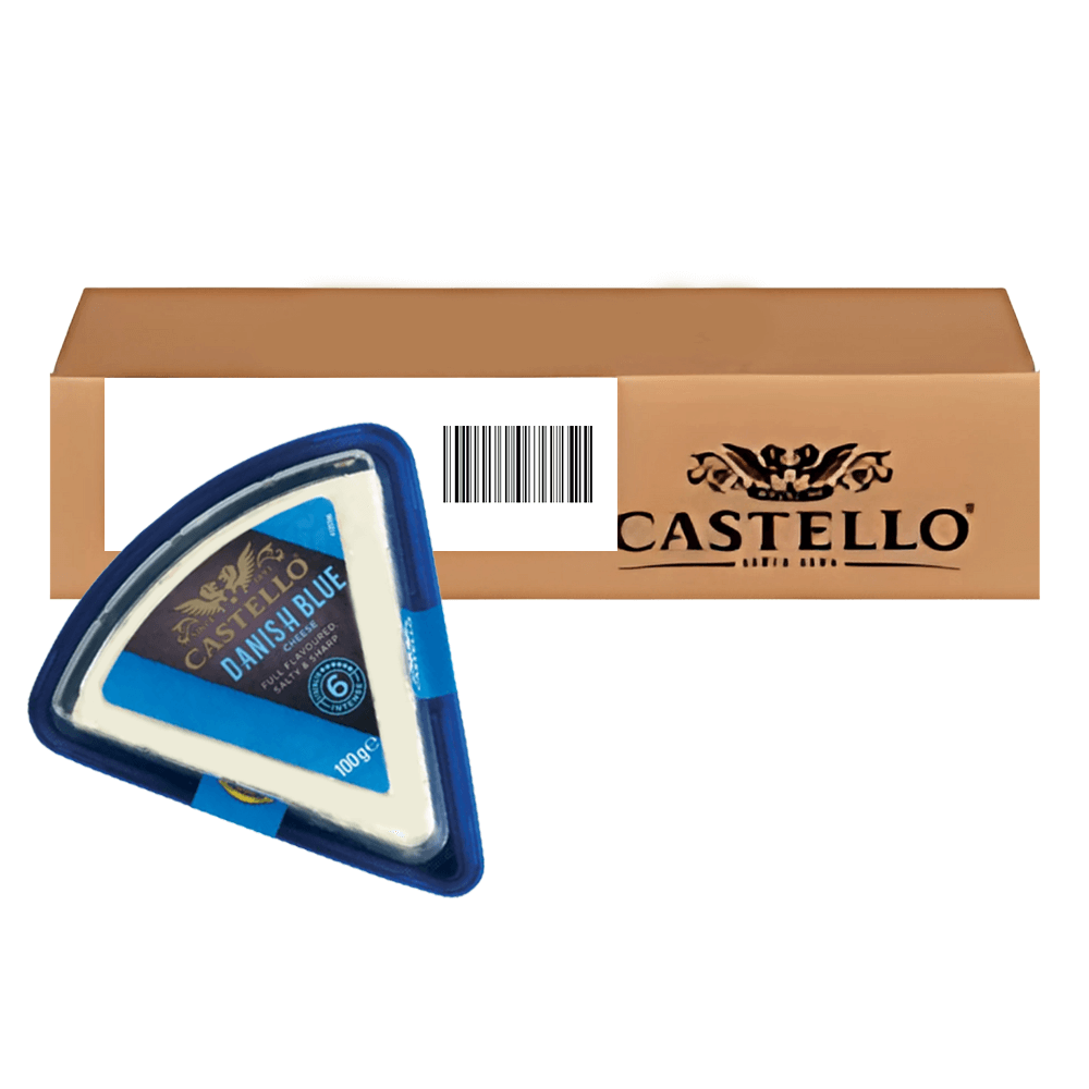 BLUE CHEESE PORTION 10 X 100G