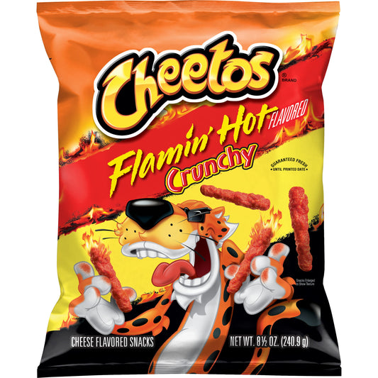 Cheetos Crunchy Flaming Hot 8