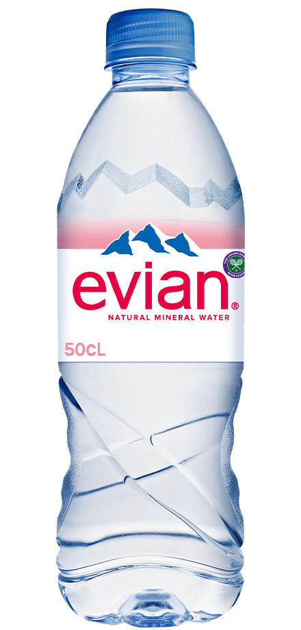 EVIAN NATURAL MINERAL WATER 500ML
