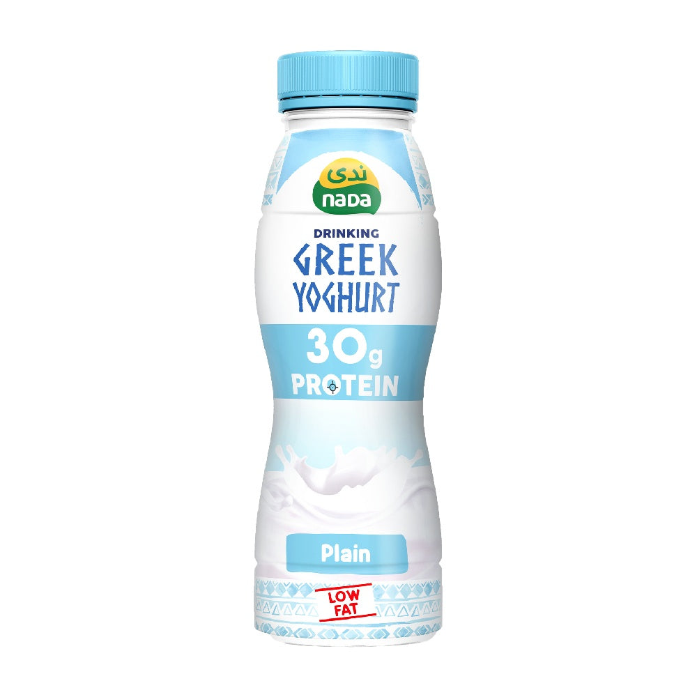 Protein Laban Nada Low Fat 30g Protein Plain Greek Yogurt 330ml – World Mart