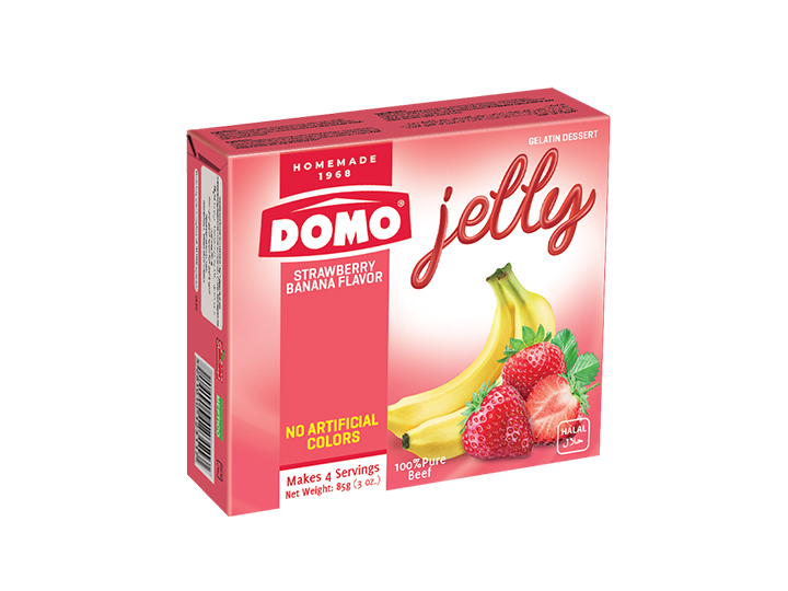STRAWBERRY BANANA JELLY 85GM