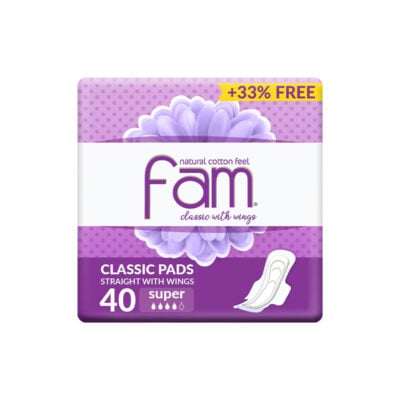 FAM NATURAL COTTON CLASSIC WINGS 3*10